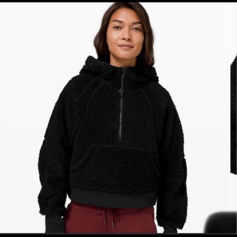 Lululemon 1/2 Zip Scuba Oversized Sherpa